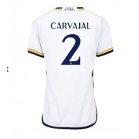 Dámy Fotbalový dres Real Madrid Daniel Carvajal #2 2023-24 Domácí Krátký Rukáv